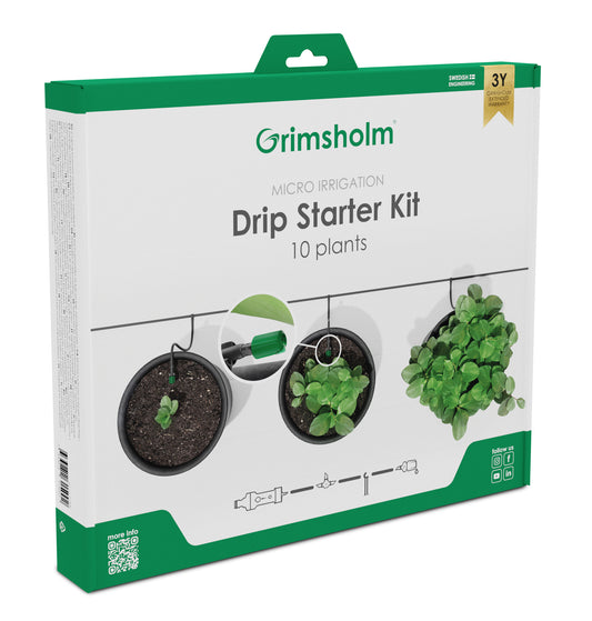 Mikro vanningssett - Drypp (10 planter)