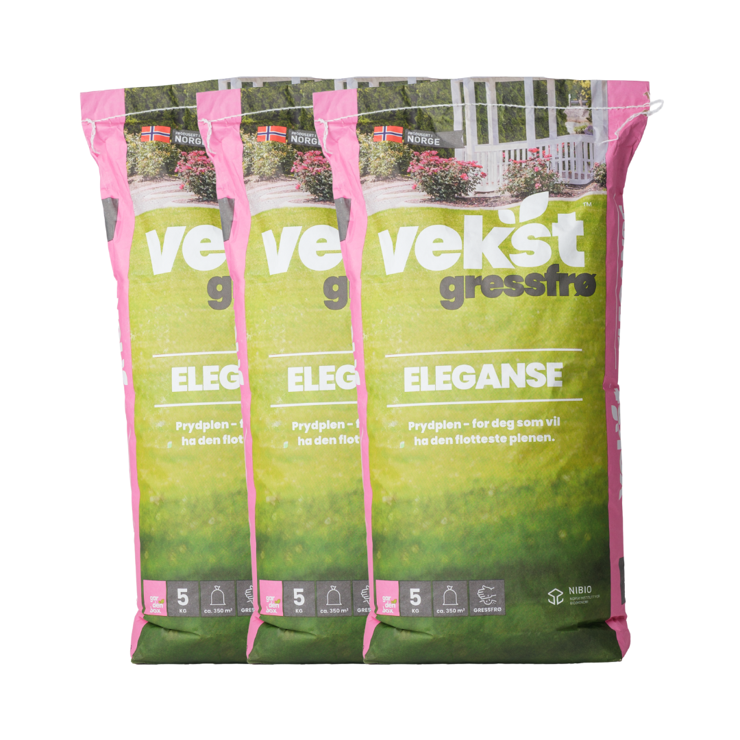 Gressfrø Vekst Eleganse (1 - 15 kg)