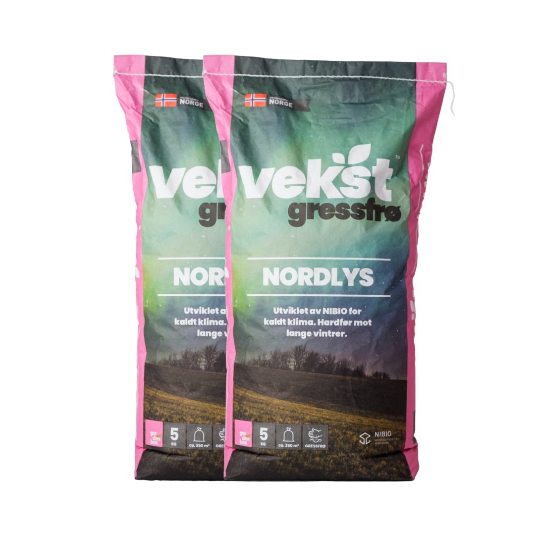 Gressfrø Vekst Nordlys (5 - 15 kg)