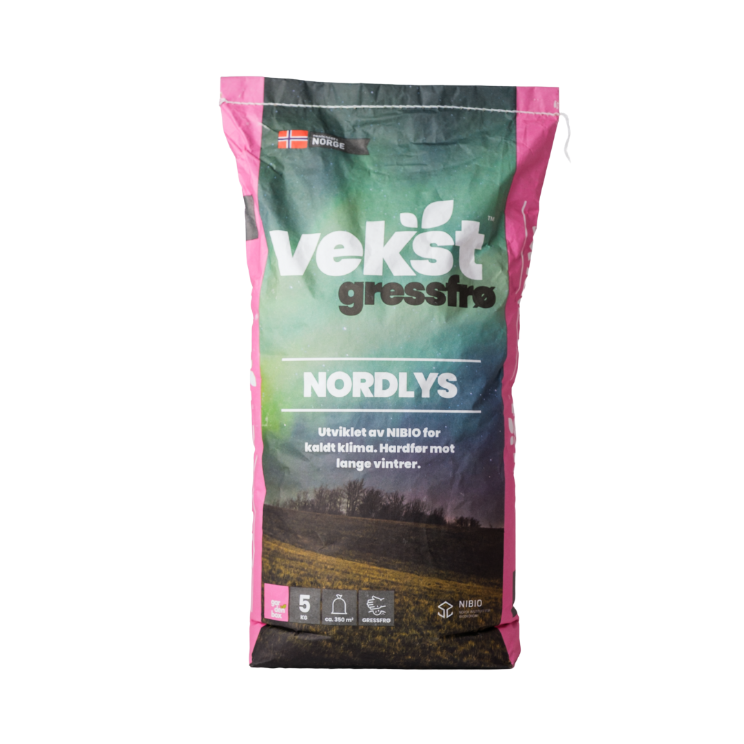 Gressfrø Vekst Nordlys (5 - 15 kg)