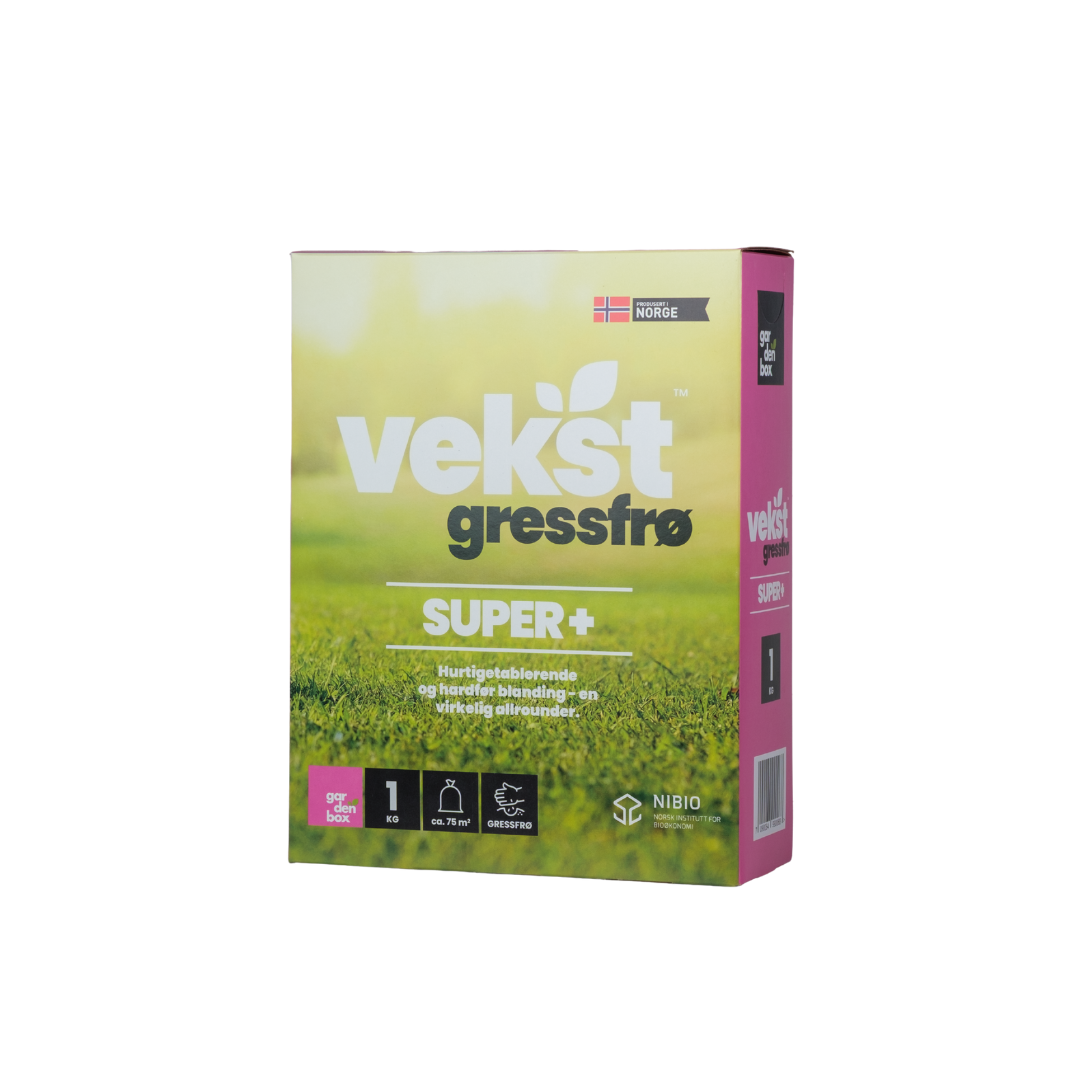 Gressfrø Vekst Super+ (1 -15 kg)