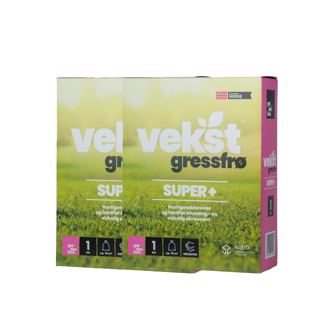 Gressfrø Vekst Super+ (1 -15 kg)