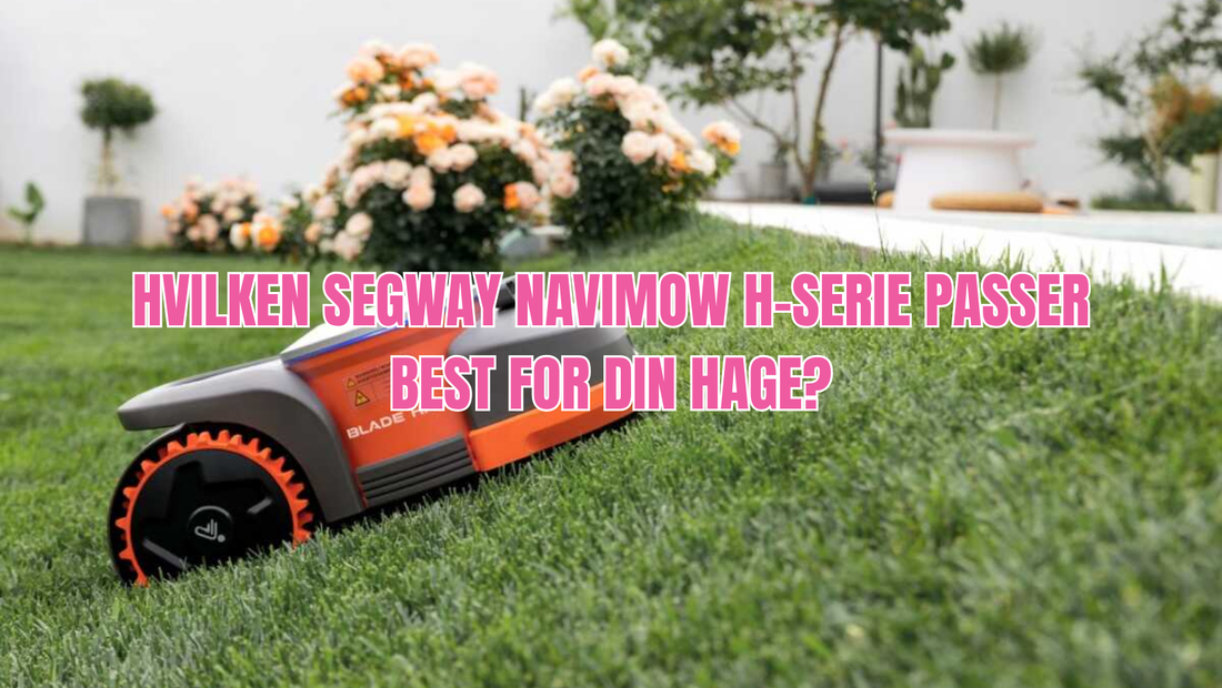Hvilken Segway Navimow H-serie passer best for din hage?