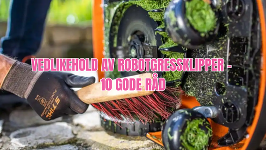 Slik får du mest mulig ut av robotgressklipperen
