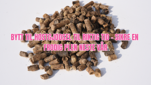 Når skal du bytte til høstgjødsel – og hvorfor er det så viktig?