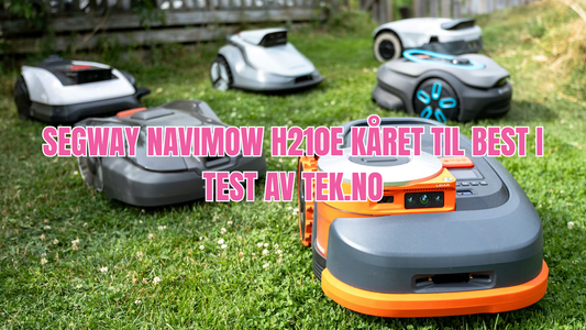 Segway Navimow H210E kåret til best i test av Tek.no