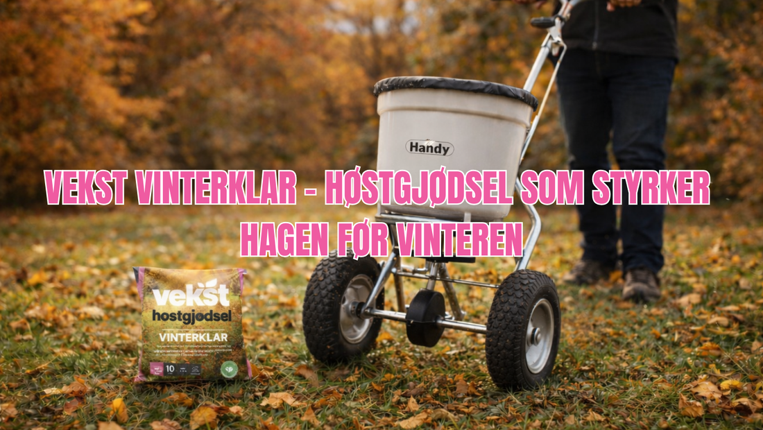 Vekst Vinterklar – høstgjødsel som styrker hagen før vinteren