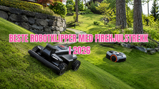 Beste robotklipper med firehjulstrekk i 2026