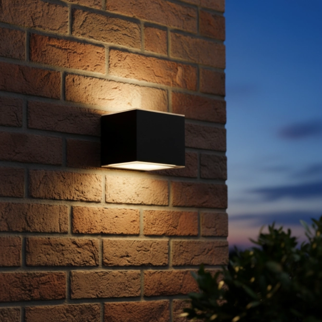 Nordic Glow solcelle vegglampe