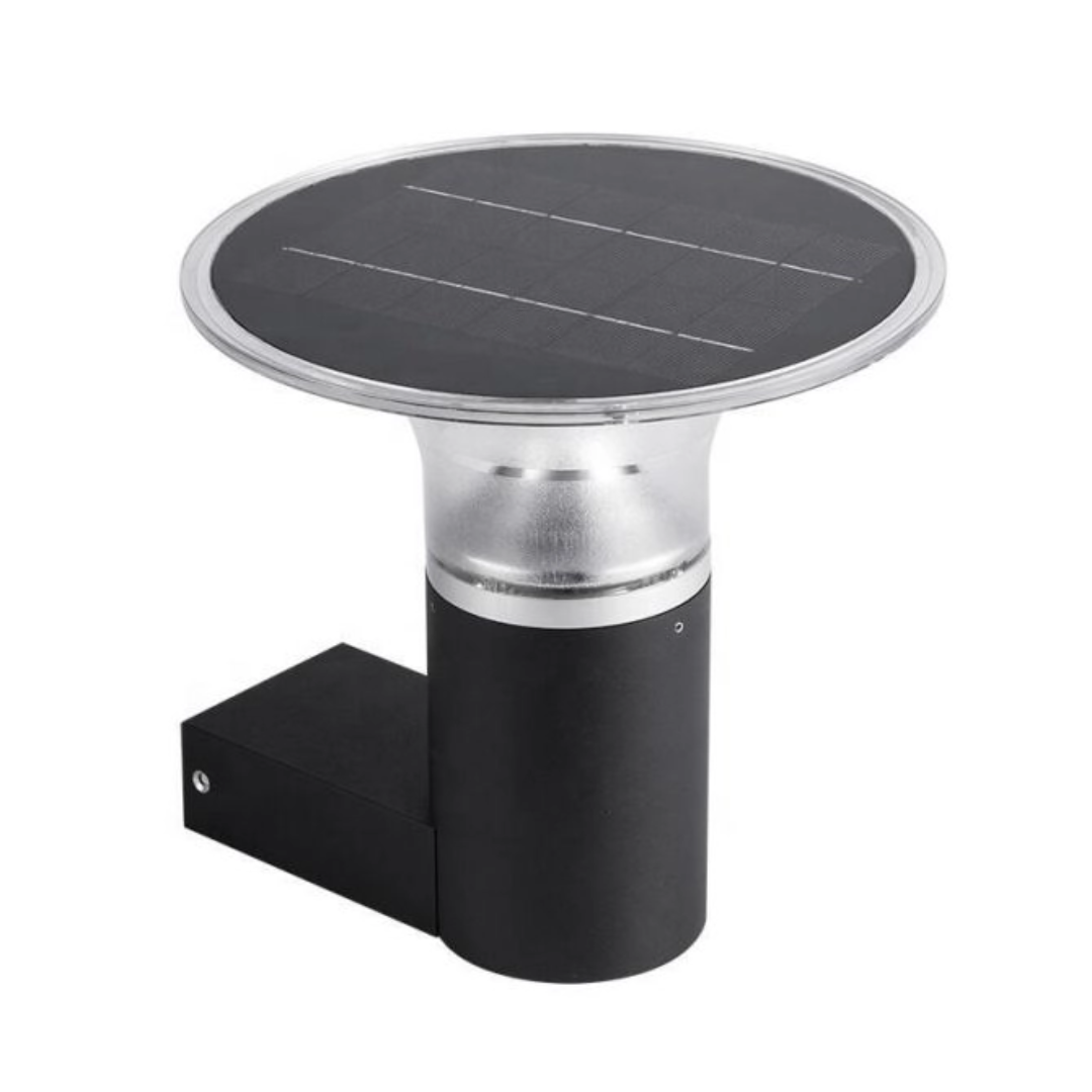 Helios PRO solcelledrevet vegglampe