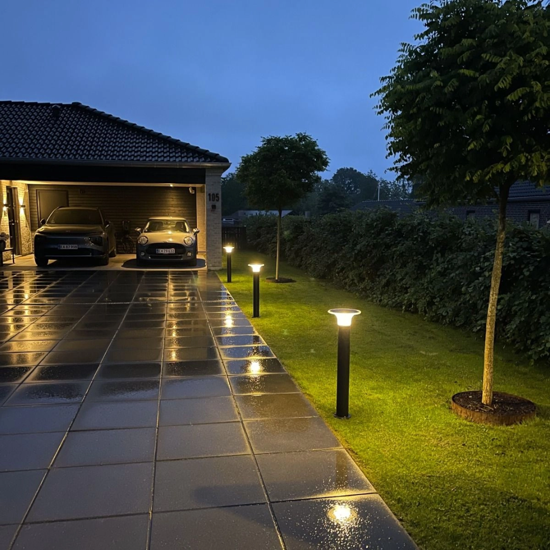 Helios PRO solcellelampe med sensor