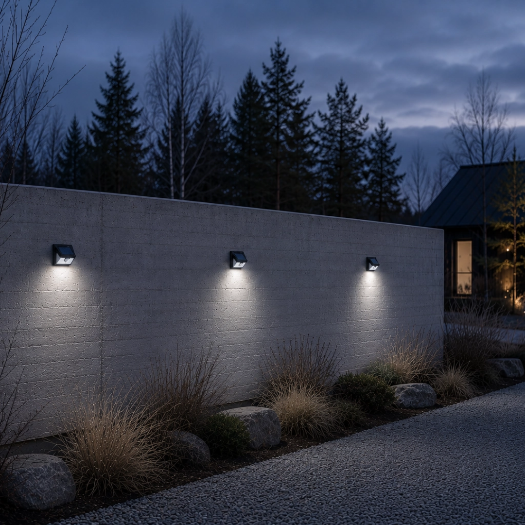 Eco Solar XT solcelle sensorlampe
