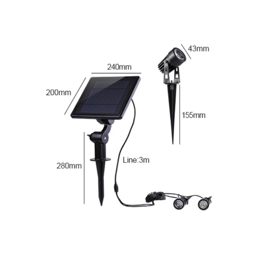 Eclipse solcellespotter – 2 stk.