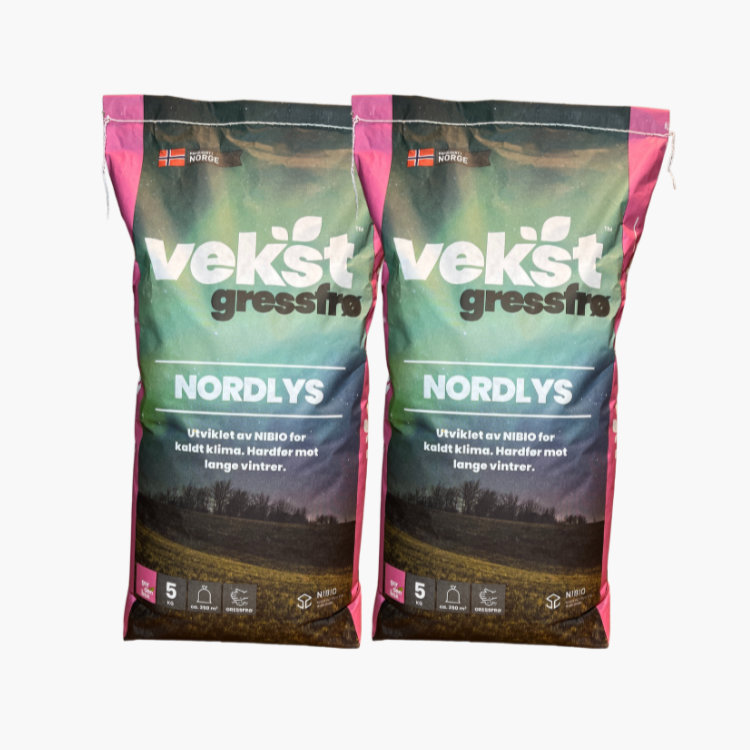 Vekst gressfrø Nordlys 10kg