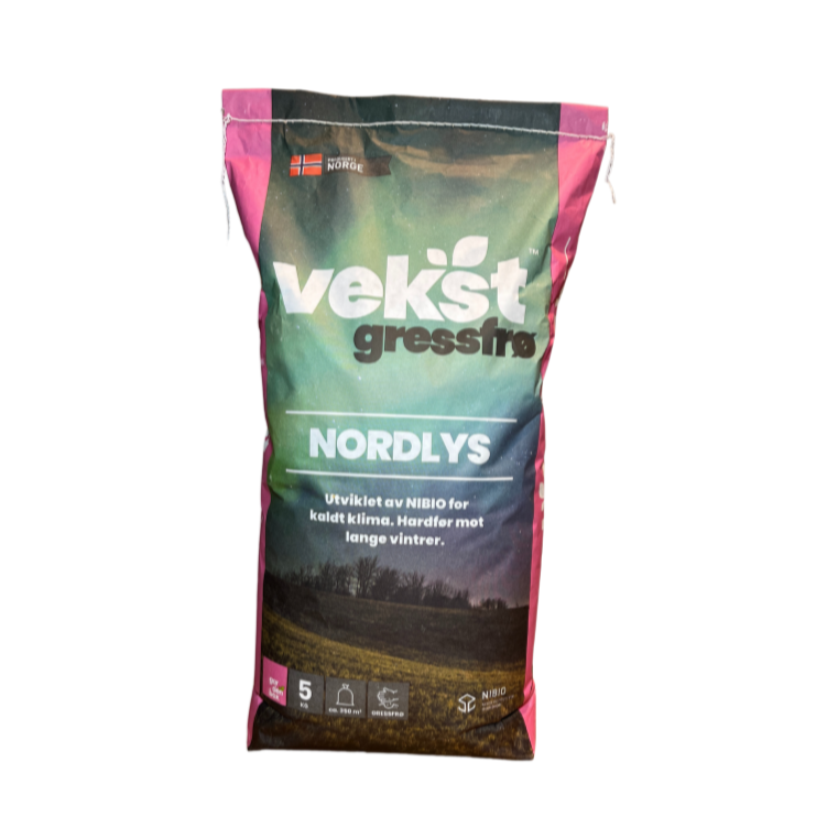 Gressfrø Vekst Nordlys (5 - 15 kg)