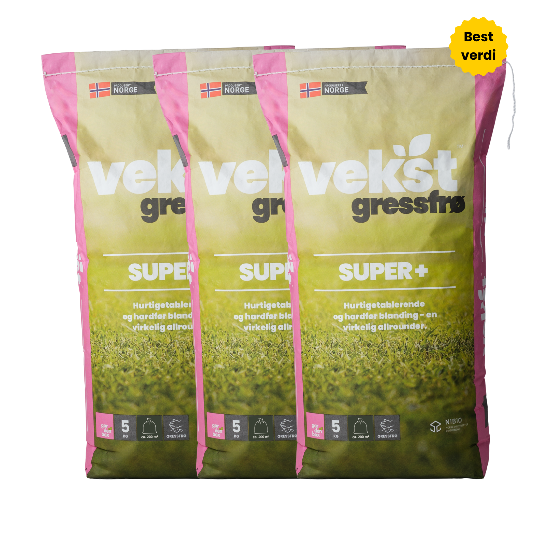 Gressfrø Vekst Super+