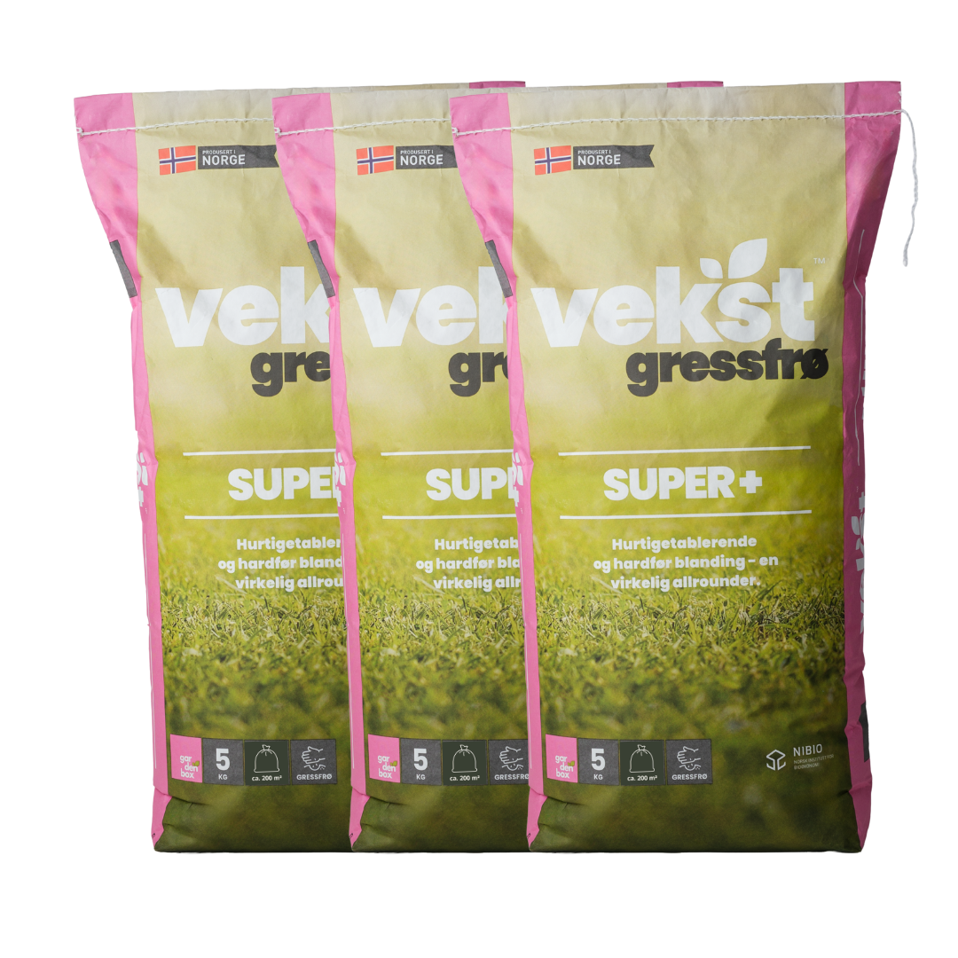 Gressfrø Vekst Super+