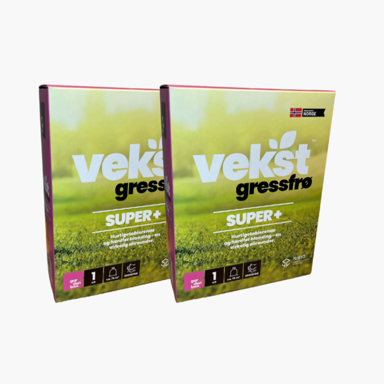 Vekst gressfrø Super+ 2kg