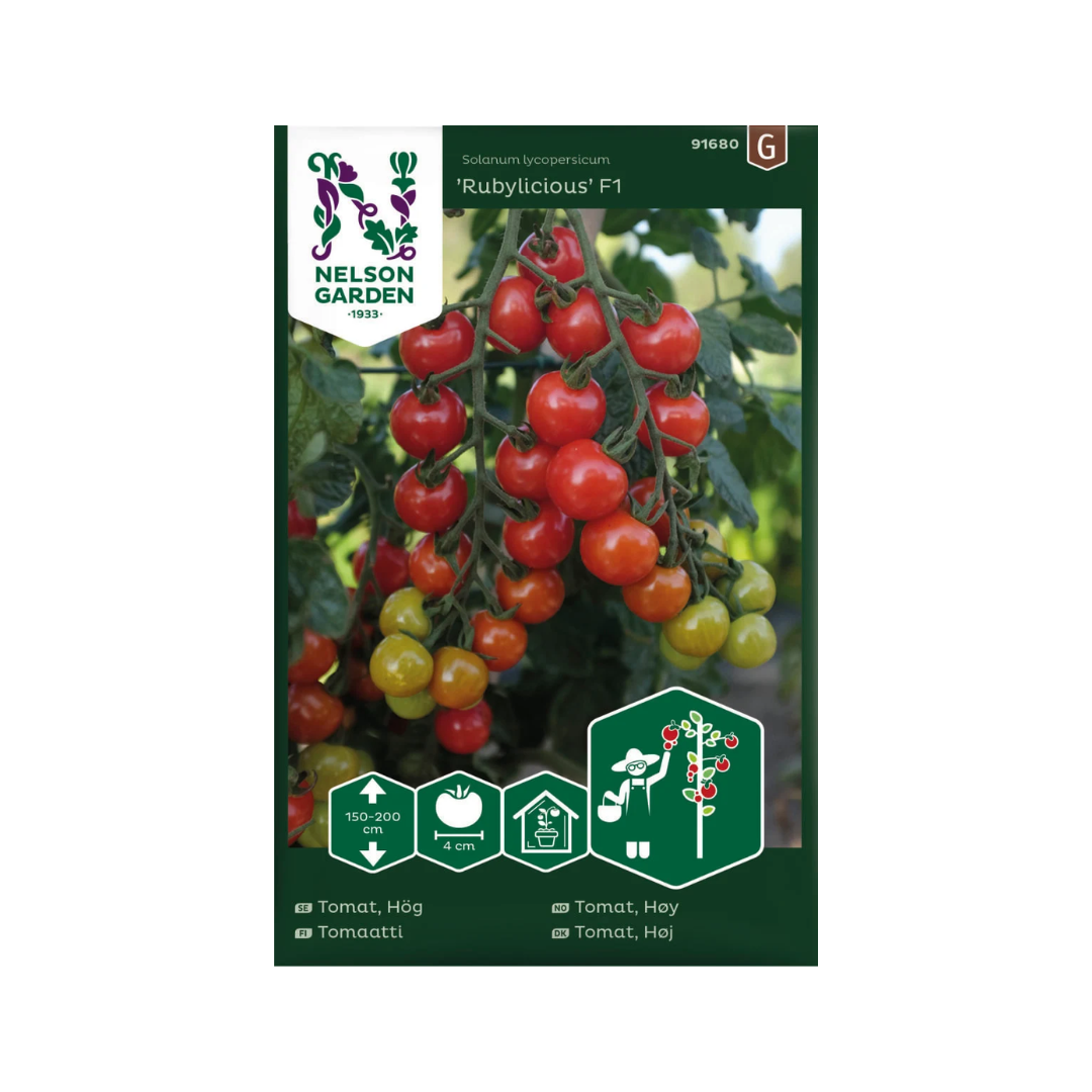 Rubylicious Tomatoes Cherrytomat Rubylicious F1 frø – høy avling | Gardenbox
