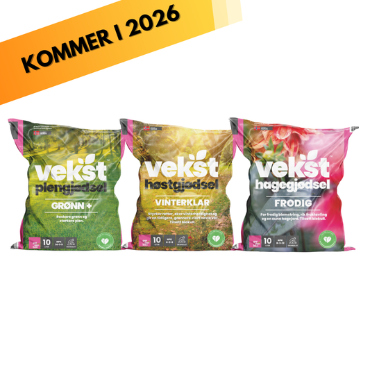 Komplett gjødselpakke for hele hagen